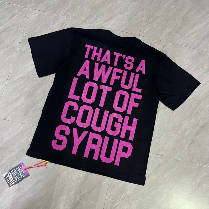 Retro Southern Rap Streetwear Black Base Faded Wash DJ Screw Portrait Typography Print T-Shirt 29345274