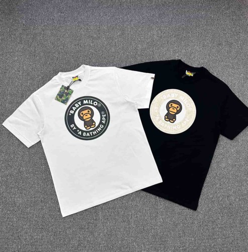 1:1 quality version Round Emblem Milo Print Tee 2 colors 29345560
