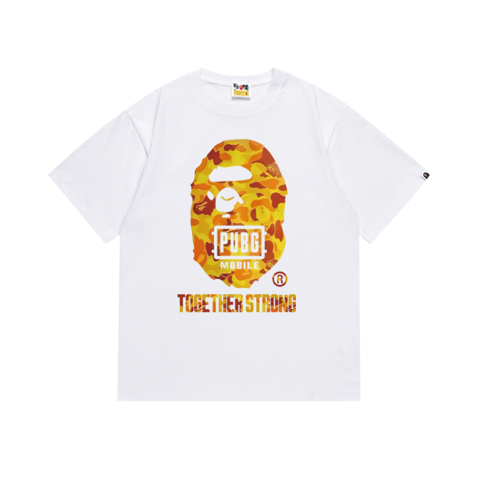 Game For Peace Co-branded Orange Camo Giant Ape Head Tee 2 colors 29345615