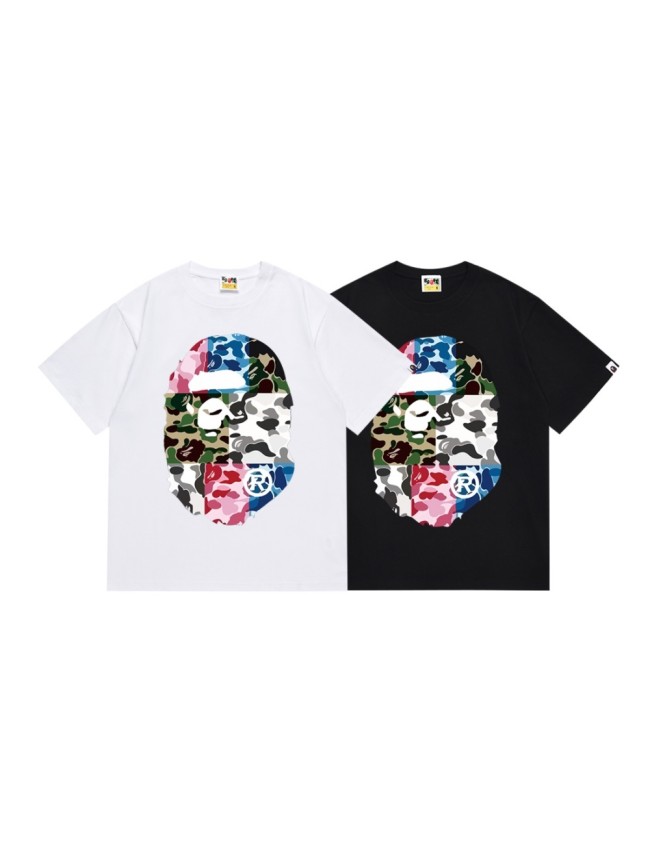 Camo Splicing Ape Head Print Tee 2 colors 29345621