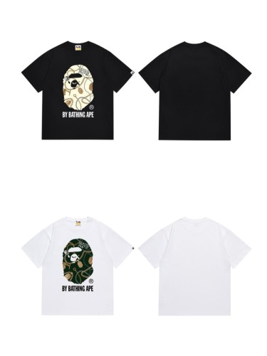 Gold Silver Jewelry Chain Ape Head Print Tee 2 colors 29345618