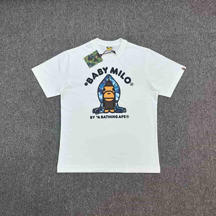 1:1 quality version Camouflage Hooded Rocket Milo Print Tee 6 colors 29345555