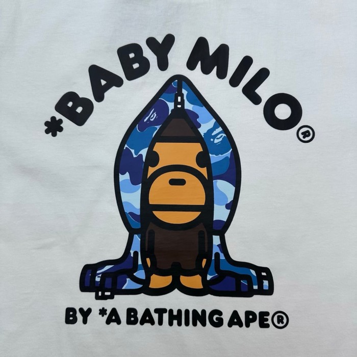 1:1 quality version Camouflage Hooded Rocket Milo Print Tee 6 colors 29345555