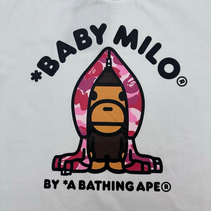 1:1 quality version Camouflage Hooded Rocket Milo Print Tee 6 colors 29345555