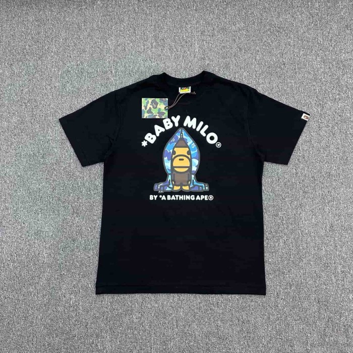 1:1 quality version Camouflage Hooded Rocket Milo Print Tee 6 colors 29345555