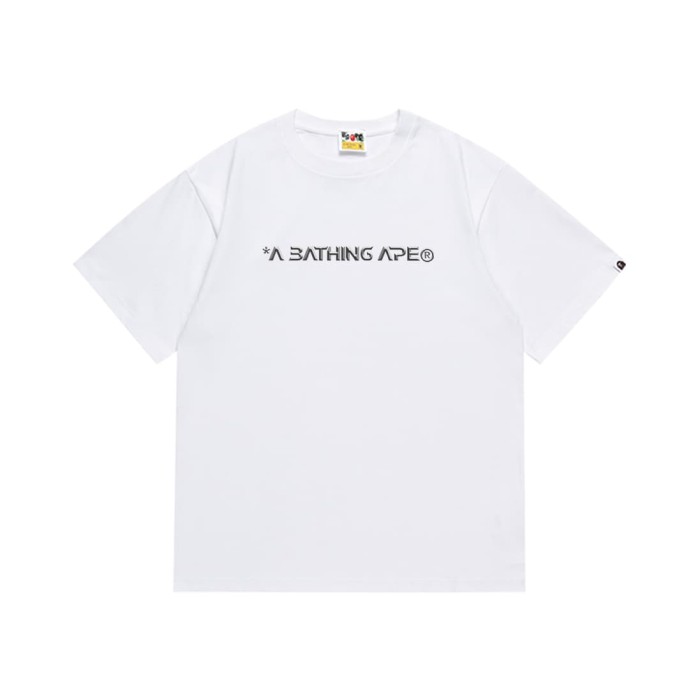 Ape Head Moon Letter Print Tee 2 colors 29345630