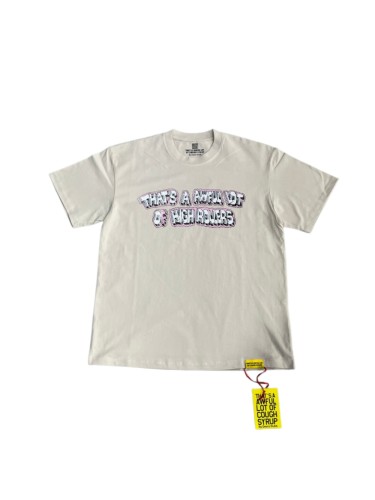 Cartoon Hip Hop Streetwear Front Pink Outline Bubble Text Back Utility Pole Cartoon Character Bottle Figure Double Sided Print T-Shirt 29345275