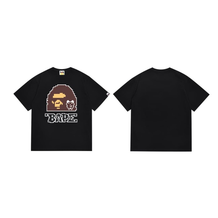 TAMAGOTCHI Co-branded Pixel Half Ape Head Print Tee 2 colors 29345610