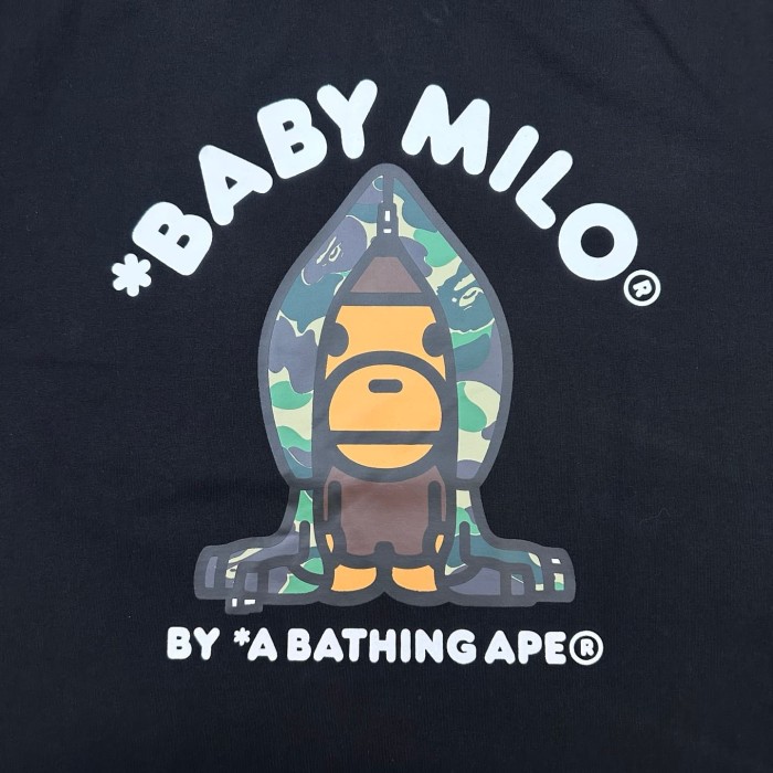 1:1 quality version Camouflage Hooded Rocket Milo Print Tee 6 colors 29345555