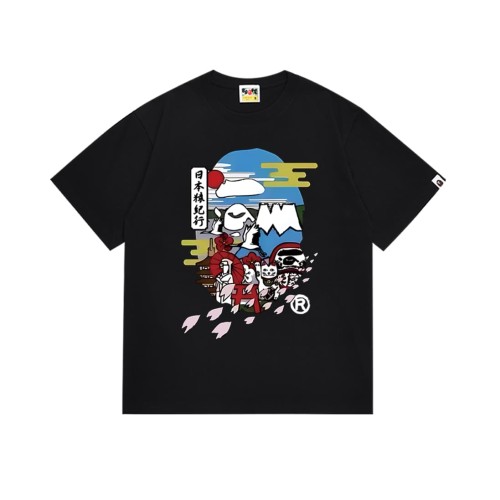 Japan Ape Journey Ape Man Lucky Cat Print Tee 2 colors 29345625