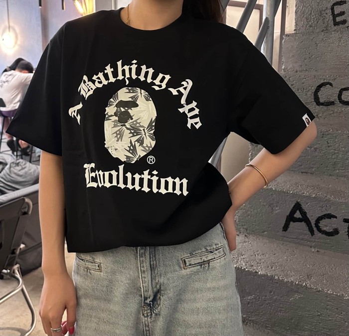 1:1 quality version Nicholas Tse EVOLUTION Tour Limited Maple Leaf Butterfly Print Tee 2 colors 29345558