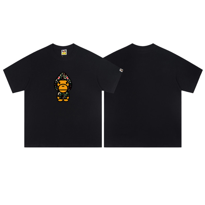 A Bathing Ape Bape Pointed Hat Shark Camouflage Milo Print Tee 6 colors 29348044