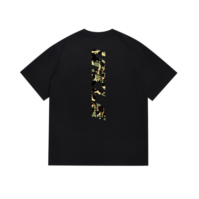 A Bathing Ape Bape UNKIE Co-branded Triangle Graffiti Camo Print Tee 2 colors 29347619