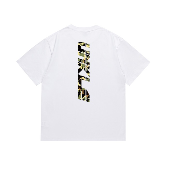 A Bathing Ape Bape UNKIE Co-branded Triangle Graffiti Camo Print Tee 2 colors 29347619