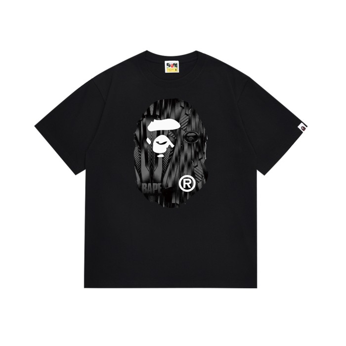 A Bathing Ape Bape High Speed Racing Sense Ape Head Print Tee 4 colors 29348042