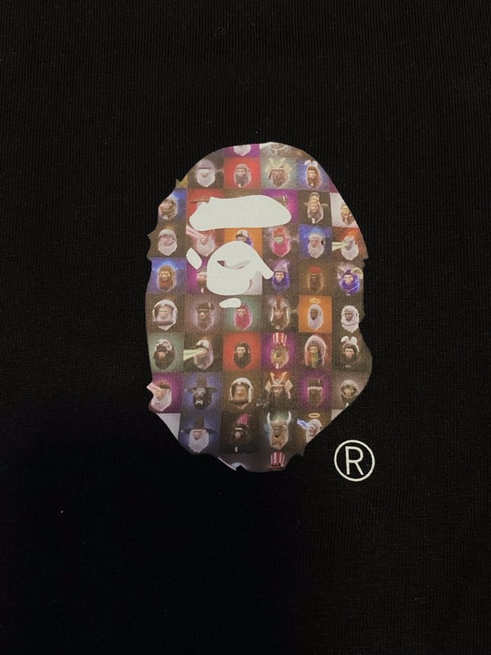 A Bathing Ape Bape Ape Universe NFT Mini Ape Head Print Tee 2 colors 29348078