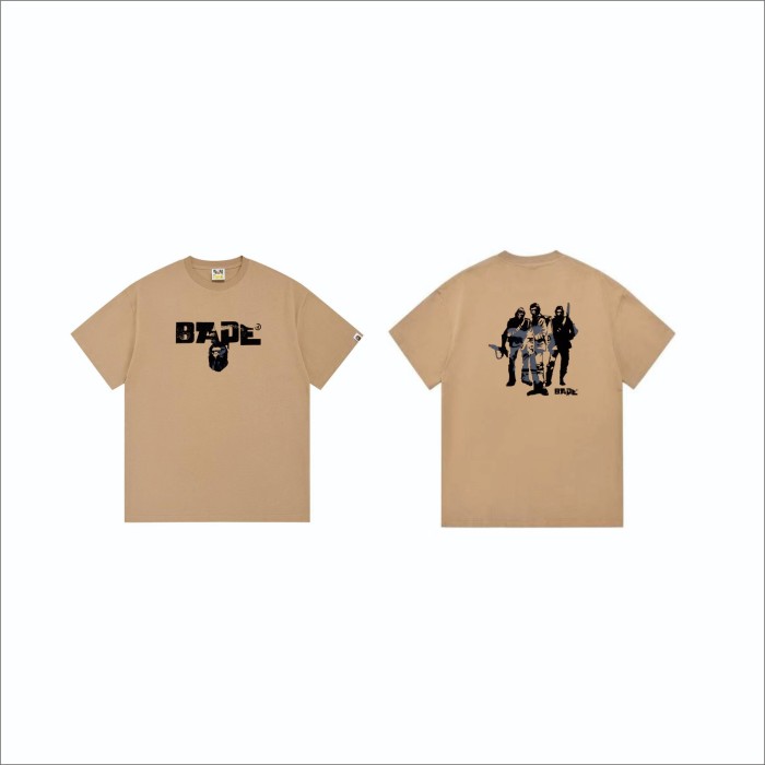 A Bathing Ape Bape American Combat Ape Squad Silhouette Print Tee 2 colors 29348053
