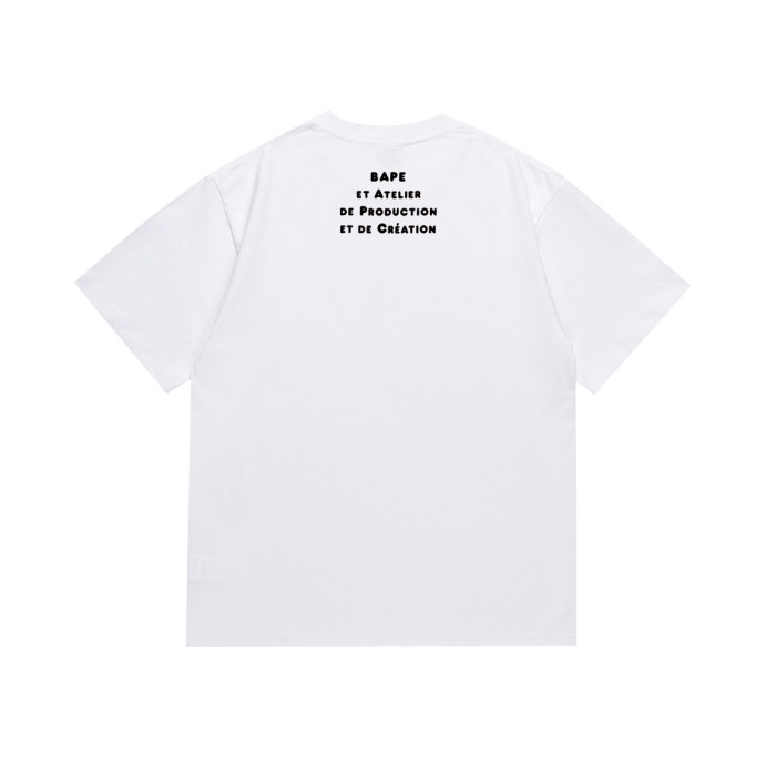 A Bathing Ape Bape A.P.C Co-branded Cloud Milo Print Tee 2 colors 29347614