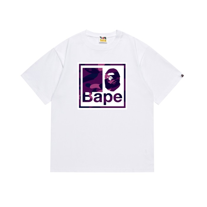 A Bathing Ape Bape Frame Divided Camo Ape Head Print Tee 6 colors 29347626