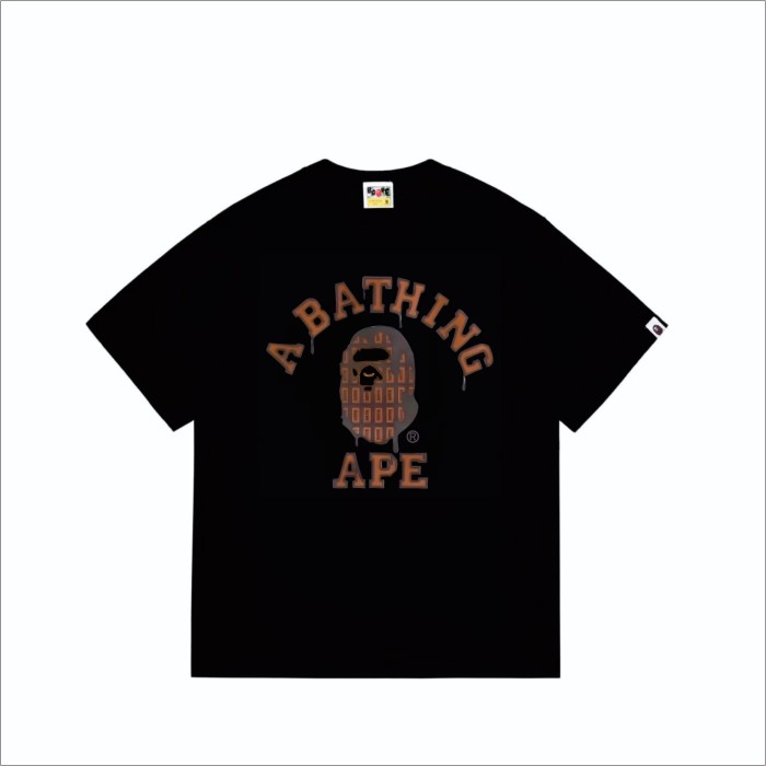 A Bathing Ape Bape Melting Chocolate Ape Head Print Tee 2 colors 29348058