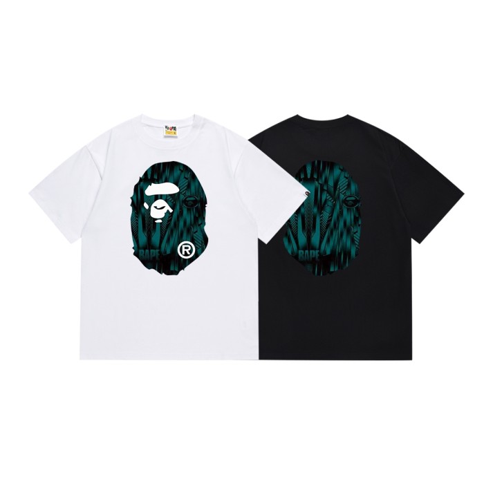 A Bathing Ape Bape High Speed Racing Sense Ape Head Print Tee 4 colors 29348042