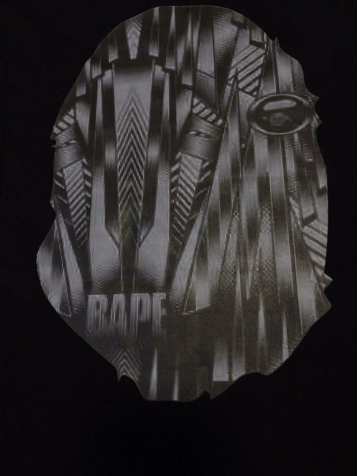 A Bathing Ape Bape High Speed Racing Sense Ape Head Print Tee 4 colors 29348042