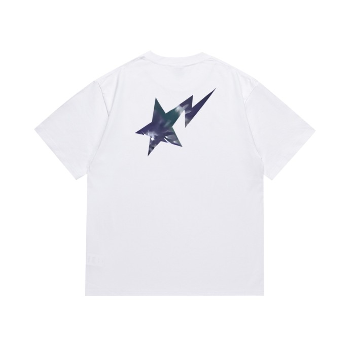 A Bathing Ape Bape Tie Dye Large Letter Star Print Tee 4 colors 29348079
