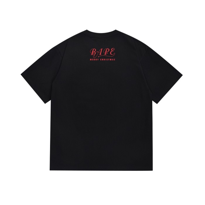 A Bathing Ape Bape Christmas Bells Gift Box Ape Head Print Tee 2 colors 29348059