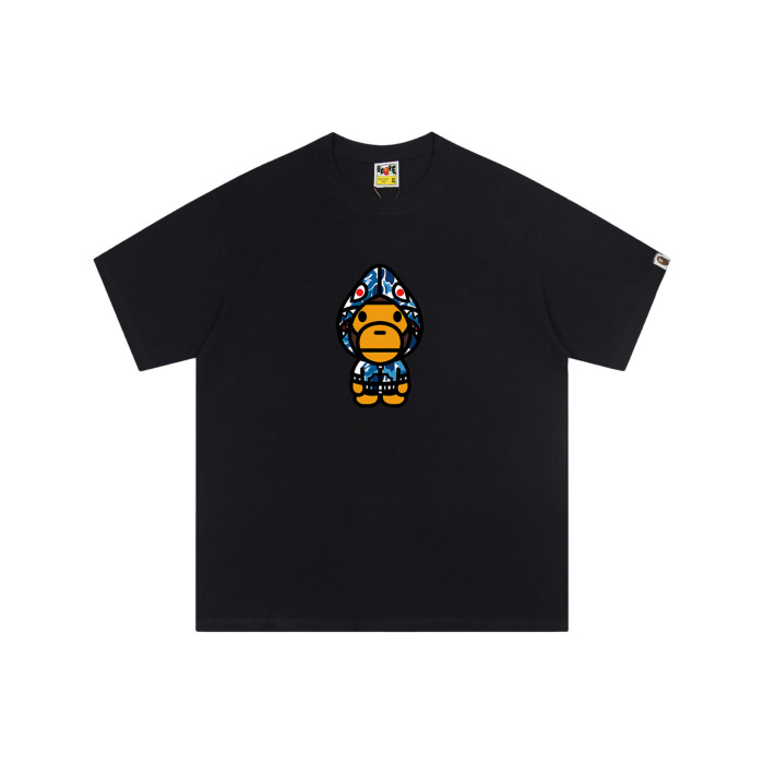 A Bathing Ape Bape Pointed Hat Shark Camouflage Milo Print Tee 6 colors 29348044