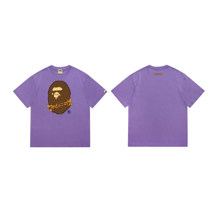 [50% Off]A Bathing Ape Bape Ape Head Japanese Katakana Print Tee 3 colors 29348076