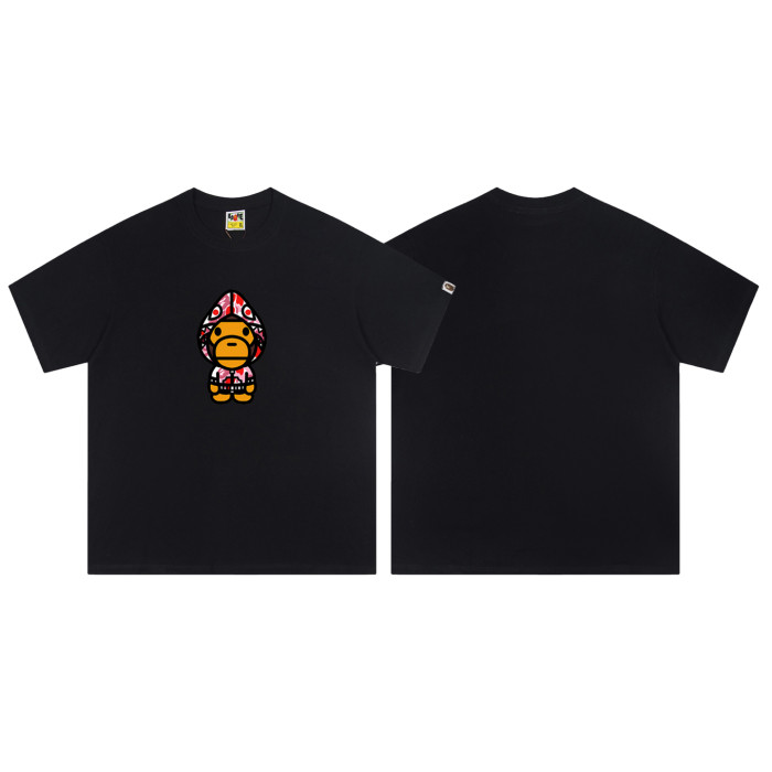 A Bathing Ape Bape Pointed Hat Shark Camouflage Milo Print Tee 6 colors 29348044
