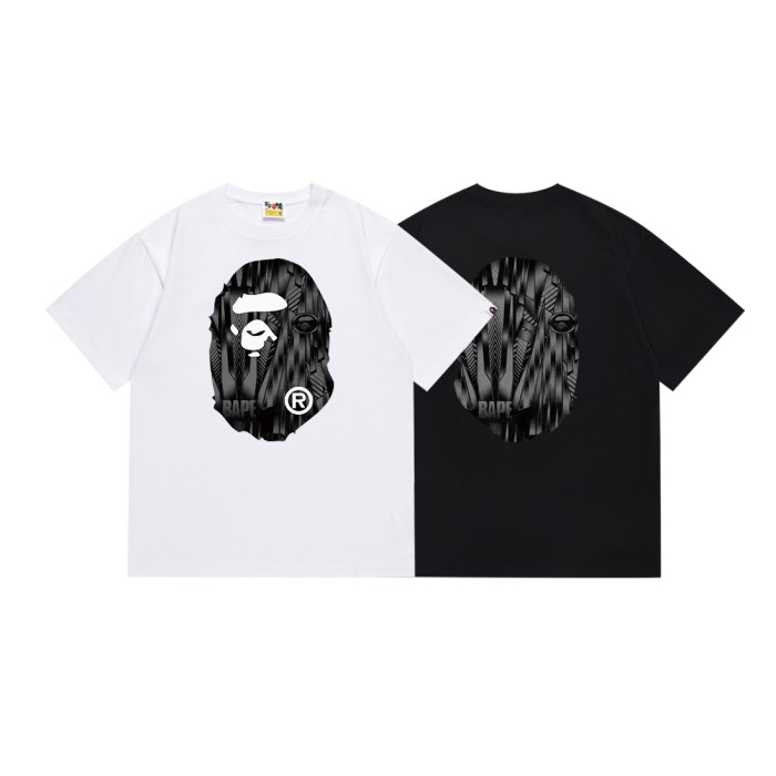A Bathing Ape Bape High Speed Racing Sense Ape Head Print Tee 4 colors 29348042