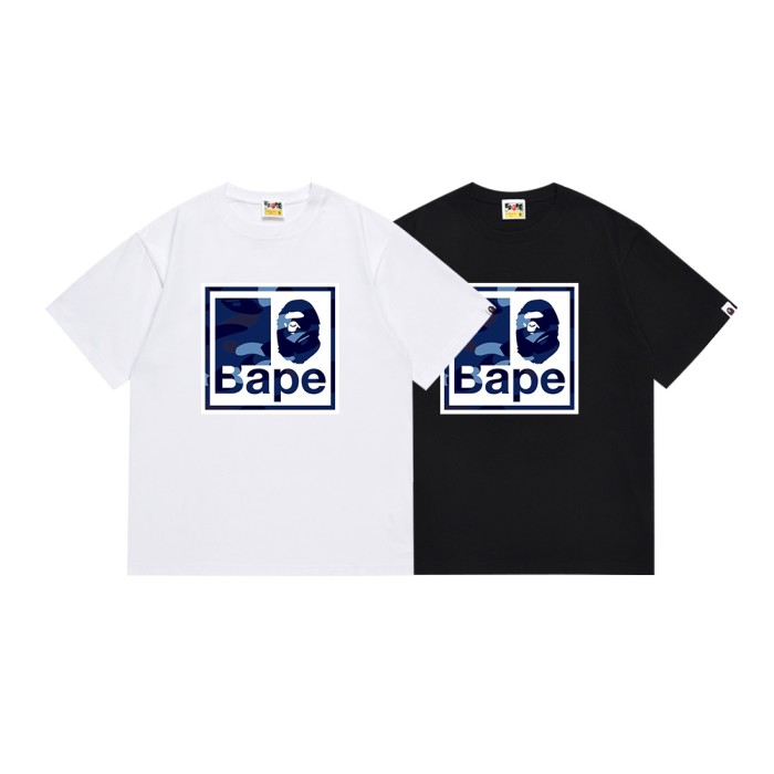 A Bathing Ape Bape Frame Divided Camo Ape Head Print Tee 6 colors 29347626