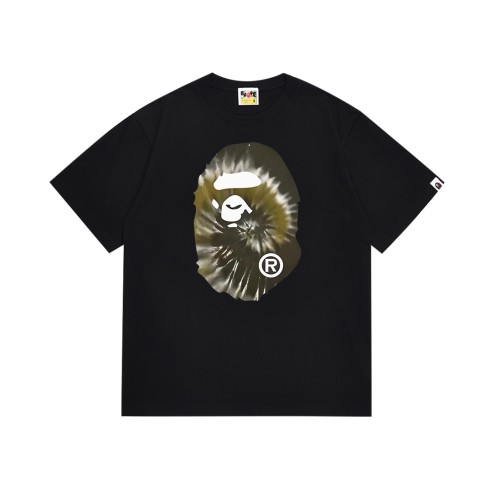 A Bathing Ape Bape Swirl Tie Dye Gradient Ape Head Print Tee 4 colors 29348068