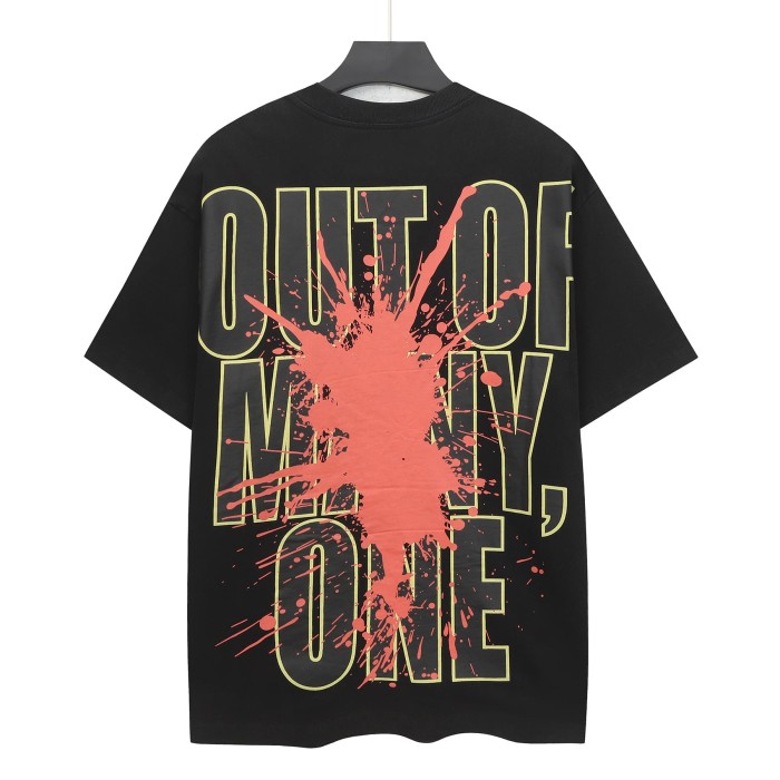 Godspeed Hip Hop Streetwear Front Lime Outline Graffiti Script Classic Sports Car City Wall Graffiti Distressed Graphic T-Shirt 2 colors 29349547