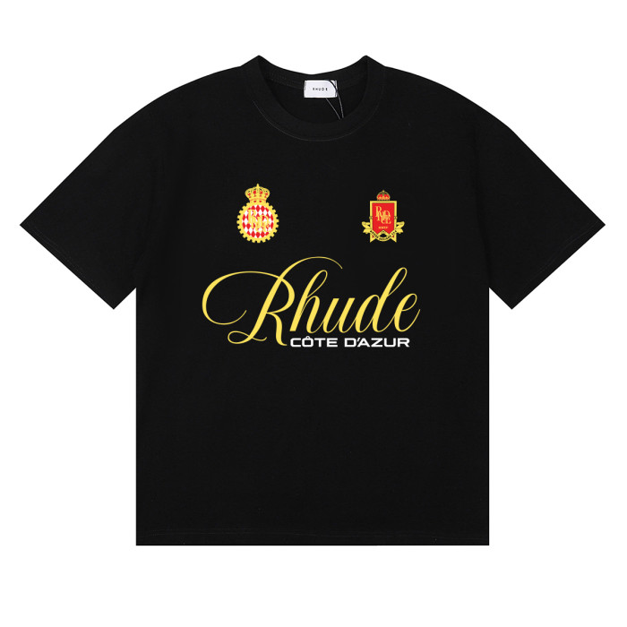 Rhude Golden badge printed Tee 3 colors 29356370