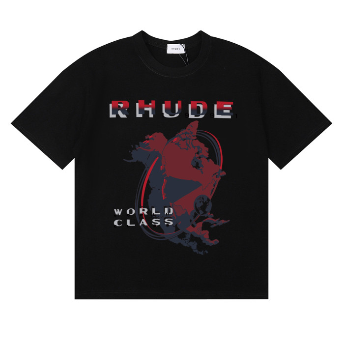 Rhude American Continent Map printed Tee 3 colors 29356381