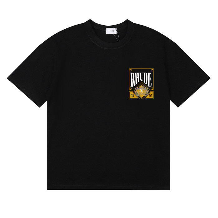 Rhude Pista Golden Card printed Tee 3 colors 29356377