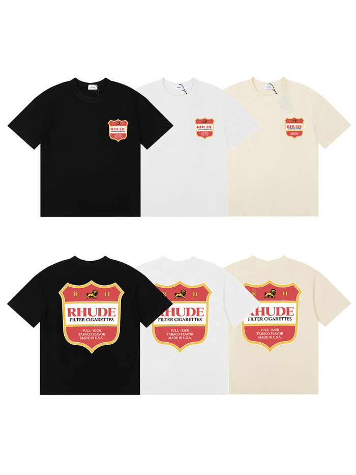 Rhude Shield pattern printed Tee 3 colors 29356379