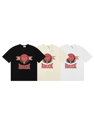 Rhude Sausalito Crest Logo Graphic printed Tee 3 colors 29356374