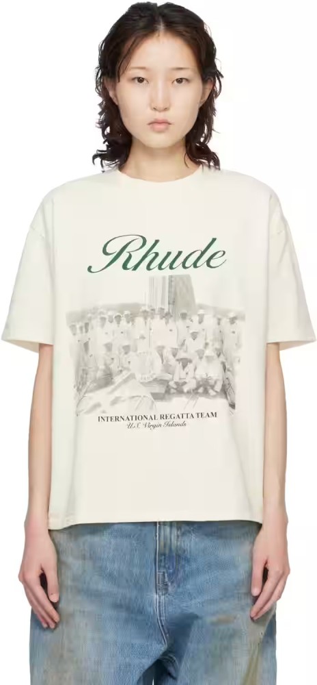 Rhude Virgin Islands Script printed Tee 2 colors 29355934