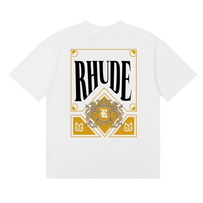 Rhude Pista Golden Card printed Tee 3 colors 29356377