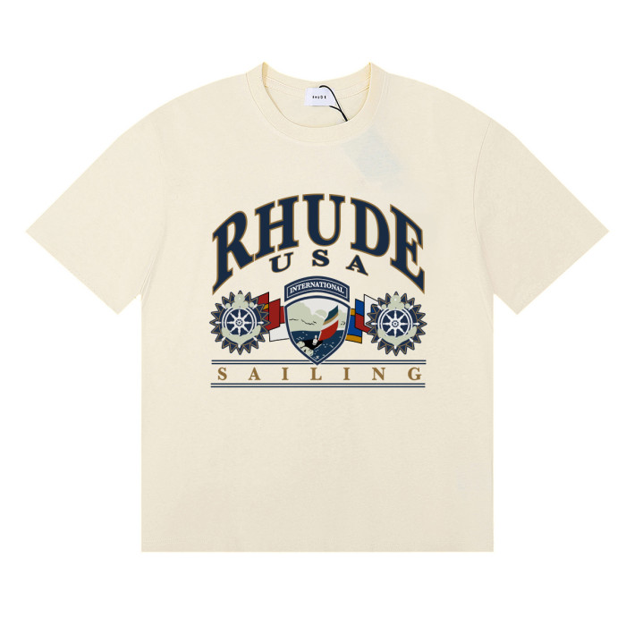 Rhude Gear sailing printed Tee 3 colors 29355899