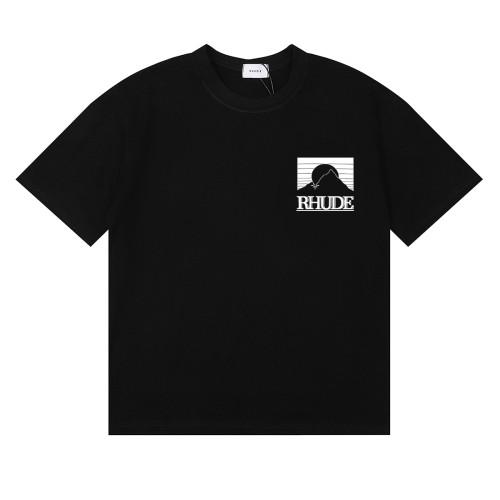 Rhude Contrasting color sunset print Tee 3 colors 29355903
