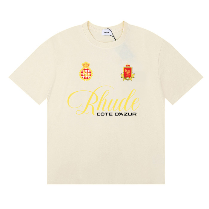 Rhude Golden badge printed Tee 3 colors 29356370