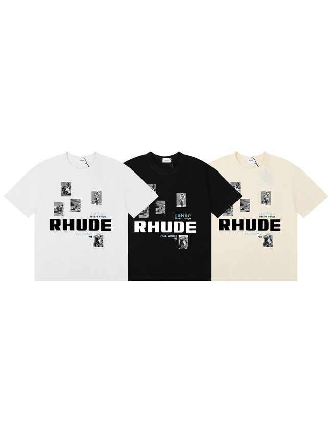 Rhude Winter 91 Rally photo printed Tee 3 colors 29356384
