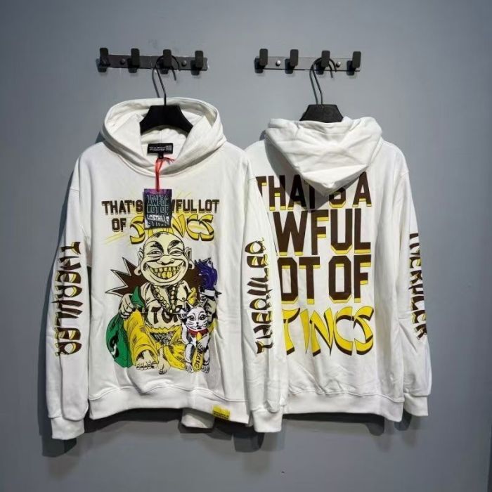 Maneki Neko Cartoon Character Print Hoodie 3 colors 28600192