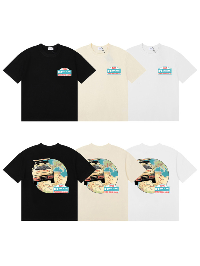 Rhude Rally Route Graphic Print Tee 3 colors 29357800
