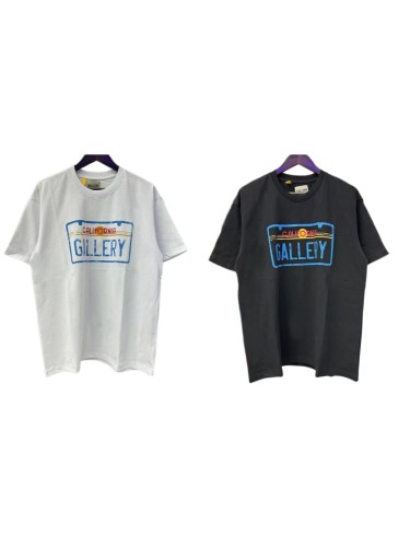 GaIIery Dept. Retro Car License Plate Print Washed Distressed Cotton Tee 2 colors 29357981