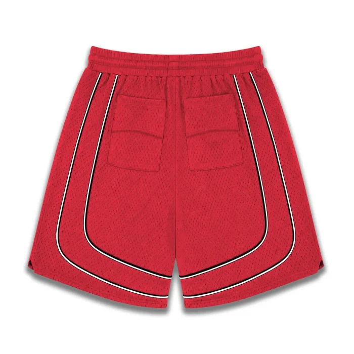 Rhude Mesh Piping Baggy Track Shorts 3 colors 29357942